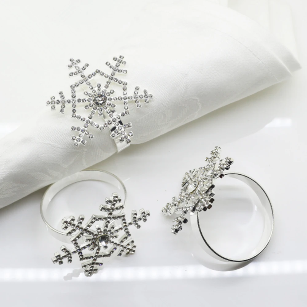 8pcs/lot SHSEJA Snowflake alloy napkin ring wedding party banquet dinner napkin ring Christmas decoration supplies
8pcs/lot SHSEJA Snowflake alloy napkin ring wedding party banquet dinner napkin ring Christmas decoration supplies