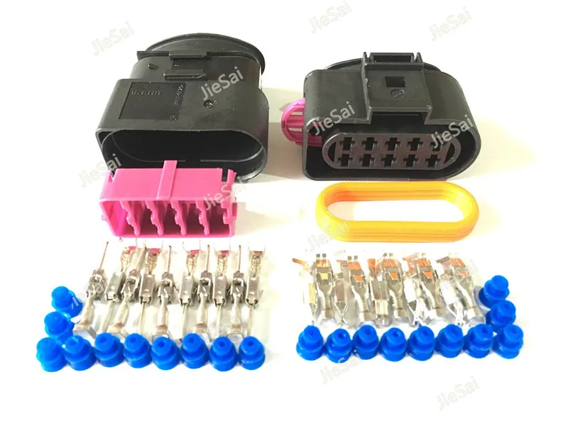 10 Pin 1J0973835 1J0973735 3.5mm Auto Temp Sensor Plug Deflation Valve Plug Waterproof Connector Headlight PlugFor VW Audi
10 Pin 1J0973835 1J0973735 3.5mm Auto Temp Sensor Plug Deflation Valve Plug Waterproof Connector Headlight PlugFor VW Audi