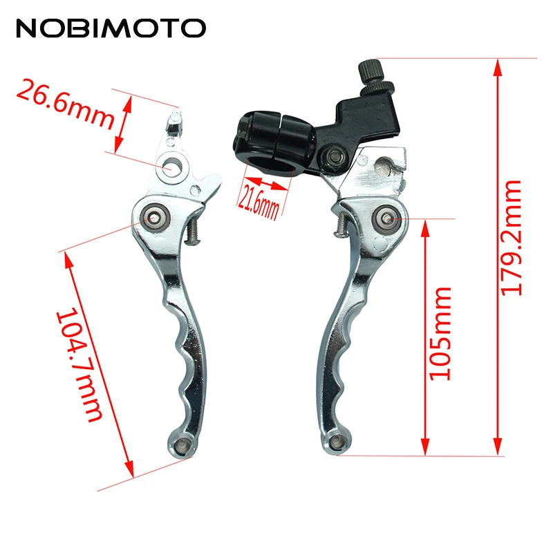 Universal Anti-drop 3 Fingers Motorcycle Adjustable Foldable Brake & Clutch Lever Fit For Most Motorcycle And ATV WG-106
Universal Anti-drop 3 Fingers Motorcycle Adjustable Foldable Brake & Clutch Lever Fit For Most Motorcycle And ATV WG-106