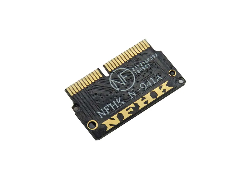 50PCS Add On Card M.2 128GB 256GB 512GB NVMe M.2 NGFF PCIe SSD for late 2013 2014 2015 2017 MacBook Air A1465 A1466 Adapter Card
50PCS Add On Card M.2 128GB 256GB 512GB NVMe M.2 NGFF PCIe SSD for late 2013 2014 2015 2017 MacBook Air A1465 A1466 Adapter Card