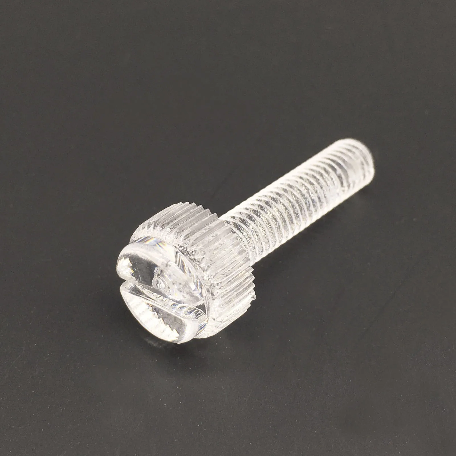 Wkooa M8 Transparent Screws PC Clear Thumb Screws Knurl Head Slotted Polycarbonate Plastic Fastener Pack 100
Wkooa M8 Transparent Screws PC Clear Thumb Screws Knurl Head Slotted Polycarbonate Plastic Fastener Pack 100