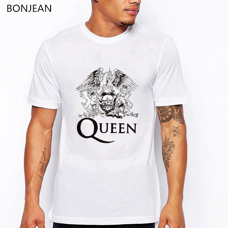 Freddie Mercury The Queen Band T Shirt Men Hip Hop Rock Hipster tshirt camisetas hombre Casual harajuku shirt streetwear tops
Freddie Mercury The Queen Band T Shirt Men Hip Hop Rock Hipster tshirt camisetas hombre Casual harajuku shirt streetwear tops