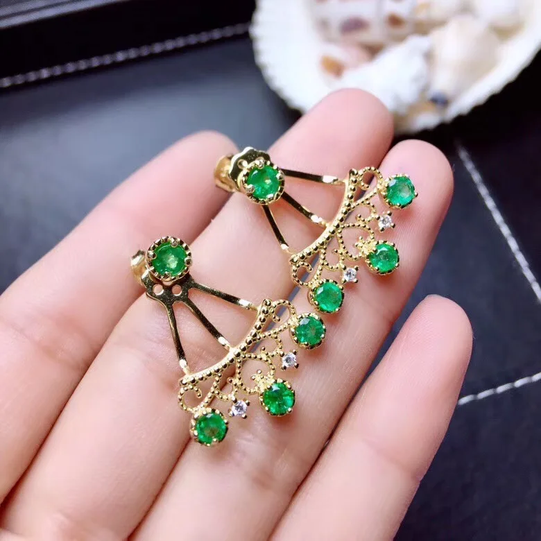 Серьги Серьги из натурального изумруда Бесплатная доставка Настоящее оригинальное изумрудное серебро 925 пробы
Серьги Серьги из натурального изумруда Бесплатная доставка Настоящее оригинальное изумрудное серебро 925 пробы