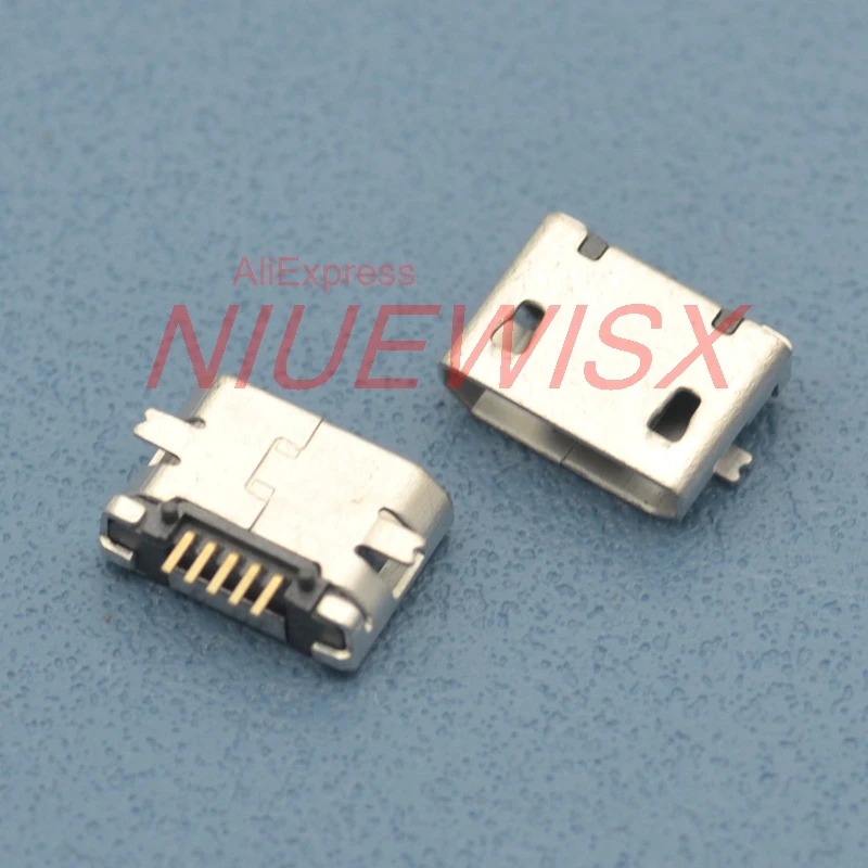 50Pcs Micro USB Type B Female 5Pin SMT Socket Jack Connectors Port PCB Board For Mobile Phone Mini USB Charging Socket
50Pcs Micro USB Type B Female 5Pin SMT Socket Jack Connectors Port PCB Board For Mobile Phone Mini USB Charging Socket