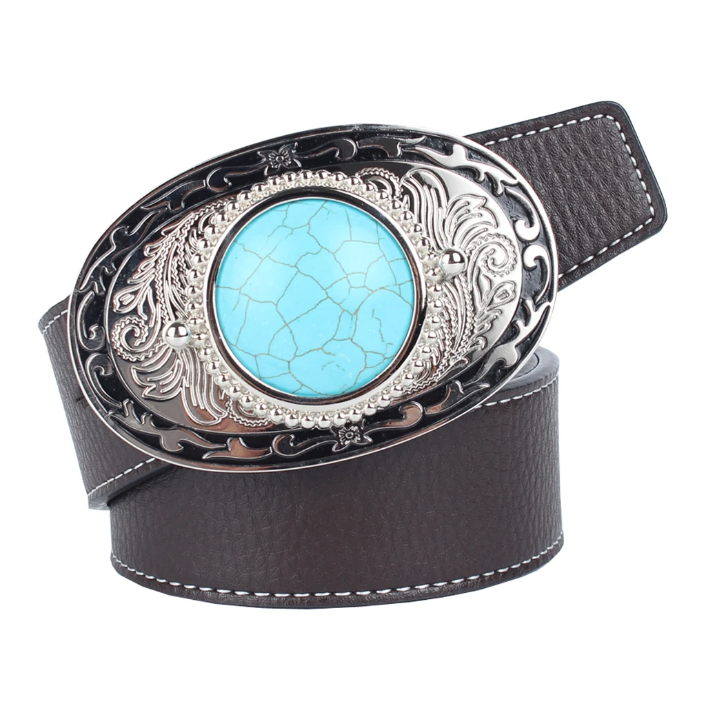 Women Men Waist Belt Leather Belts Waist Strap Turquoise Buckle Waistband Western Cowboy Style Party Dress Decor
Women Men Waist Belt Leather Belts Waist Strap Turquoise Buckle Waistband Western Cowboy Style Party Dress Decor