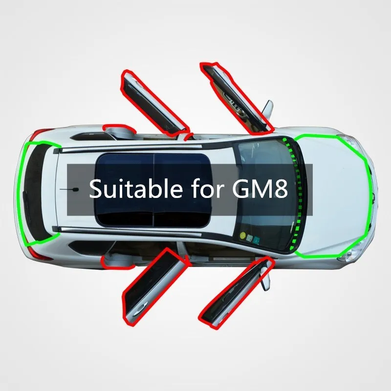 Резиновое уплотнение для автомобильной двери Trumpchi GS8 Sedan, автомобильные аксессуары для автомобильных товаров
Резиновое уплотнение для автомобильной двери Trumpchi GS8 Sedan, автомобильные аксессуары для автомобильных товаров