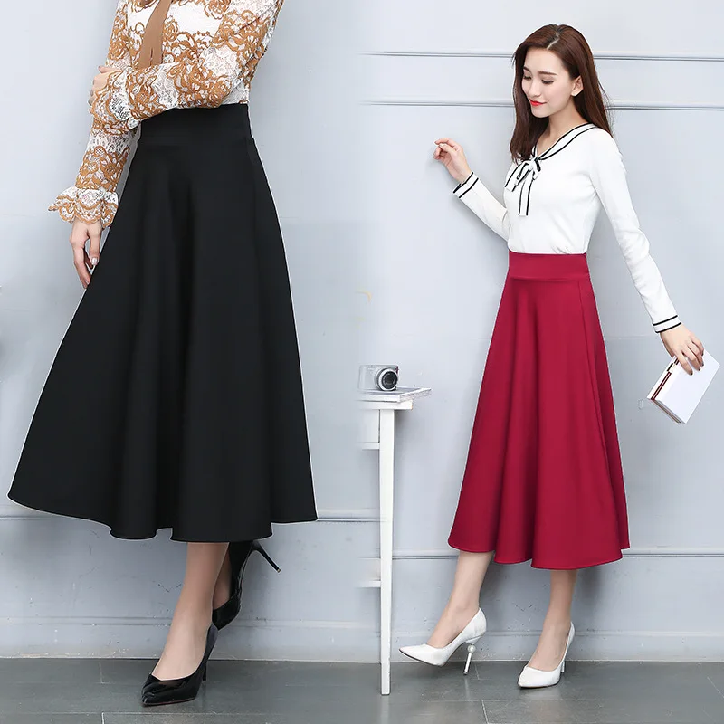 2024 Spring Winter Korean Style Faldas Largas Elegantes Elastic Waist Loose Pleated Skirt Office Skirts Womens Free Shipping
2024 Spring Winter Korean Style Faldas Largas Elegantes Elastic Waist Loose Pleated Skirt Office Skirts Womens Free Shipping