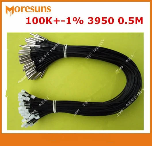 Fast Free ship 100pcs/lot Custom Made NTC Sensor 100K+-1% 3950 L=0.5M NTC temperature sensor
Fast Free ship 100pcs/lot Custom Made NTC Sensor 100K+-1% 3950 L=0.5M NTC temperature sensor
