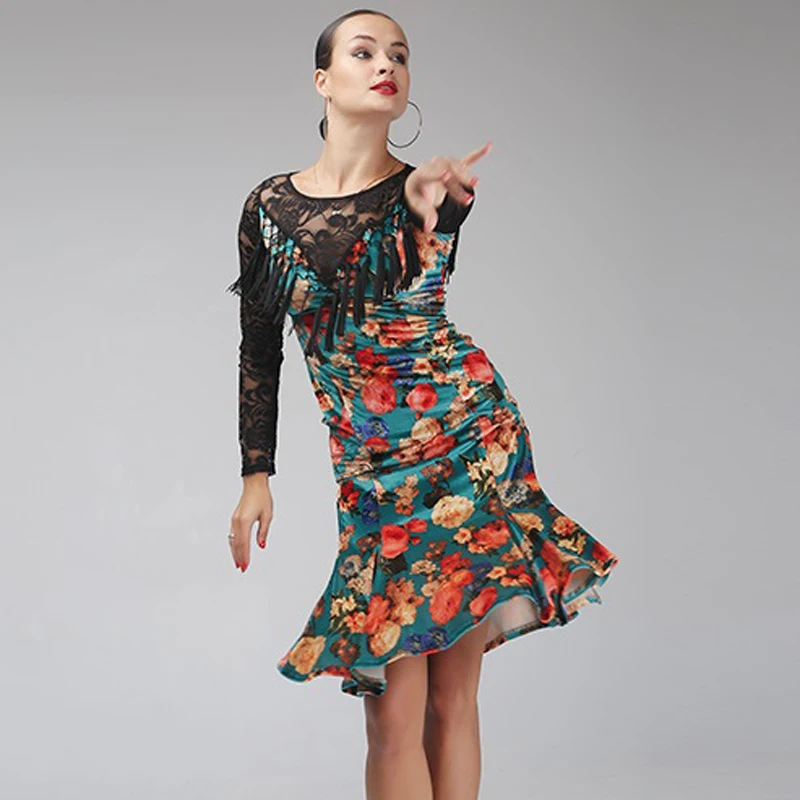 new sexy print tassel Split women latin dress Latina dance dress women dance dress samba rumba salsa dance dresses fringe
new sexy print tassel Split women latin dress Latina dance dress women dance dress samba rumba salsa dance dresses fringe