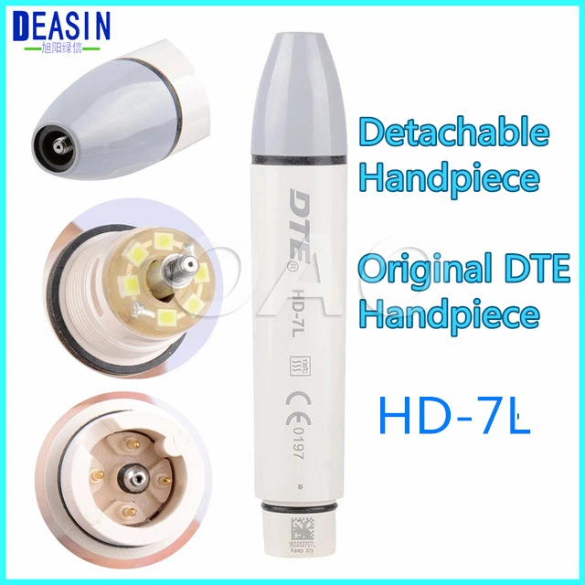 Dental LED Light Ultrasonic Piezo Scaler Handpiece fit for DTE SATELEC Scaling Tips HD-7L
Dental LED Light Ultrasonic Piezo Scaler Handpiece fit for DTE SATELEC Scaling Tips HD-7L