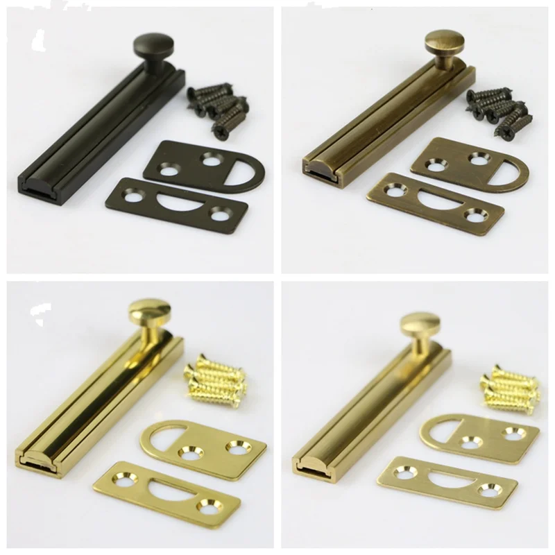 Professional Brass Doors Slide Latch Lock Windows Bronze Latches Furniture Concealed Locks Bathroom Bolt Dust Proof Tube
Professional Brass Doors Slide Latch Lock Windows Bronze Latches Furniture Concealed Locks Bathroom Bolt Dust Proof Tube