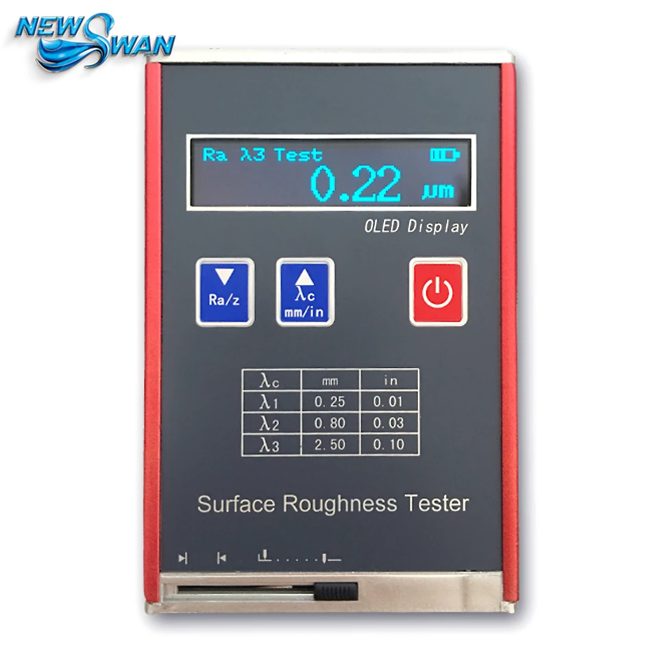 High Precision Professional TR100 Integral Roughness Detector Miniature Roughness Meter Pocket Roughness
High Precision Professional TR100 Integral Roughness Detector Miniature Roughness Meter Pocket Roughness