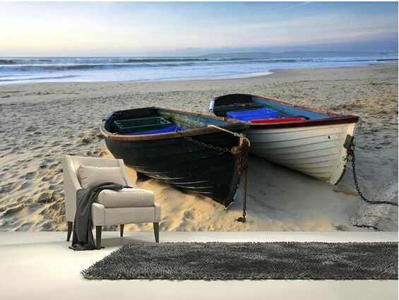 Custom landscape wallpaper,Fishing Boats on the Beach,3D photo mural for living room bedroom kitchen wall wall PVC wallpaper
Custom landscape wallpaper,Fishing Boats on the Beach,3D photo mural for living room bedroom kitchen wall wall PVC wallpaper