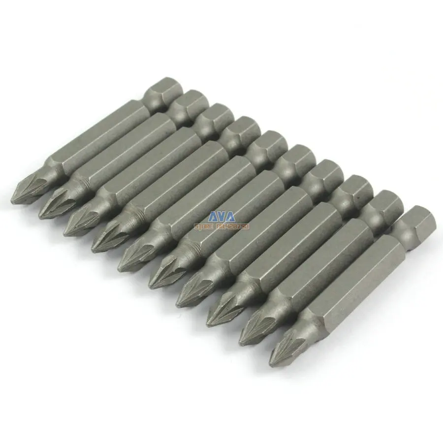 10 Pieces Magnetic Pozidriv Screwdriver Bit S2 Steel 1/4" Hex Shank 50mm Long PZ1 Tip (50mm x PZ1)
10 Pieces Magnetic Pozidriv Screwdriver Bit S2 Steel 1/4" Hex Shank 50mm Long PZ1 Tip (50mm x PZ1)