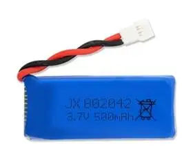 Free ship 802042 3.7v 500mah high rate rc aircraft plane drone battery li-polymer rechargeable battery toy helicopter battery
Free ship 802042 3.7v 500mah high rate rc aircraft plane drone battery li-polymer rechargeable battery toy helicopter battery