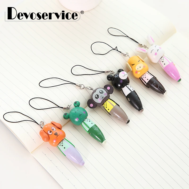 3Pcs/Pack Creative Cute Cartoon Animal Portable Ballpoint Pen Wooden Ball Pen Fine Point 0.5mm Black Ink Office School Supplies
3Pcs/Pack Creative Cute Cartoon Animal Portable Ballpoint Pen Wooden Ball Pen Fine Point 0.5mm Black Ink Office School Supplies