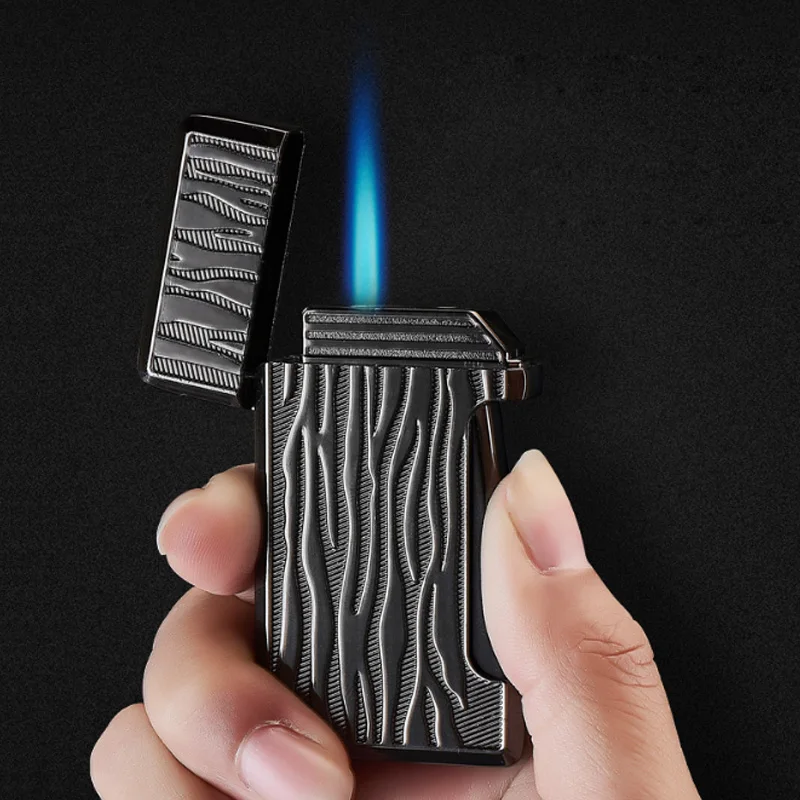 Fashion Ultra-thin Windproof Straight Lighter High Quality Metal Isqueiro Torch Oil Gas Lighters Men Smoker Business Gifts
Fashion Ultra-thin Windproof Straight Lighter High Quality Metal Isqueiro Torch Oil Gas Lighters Men Smoker Business Gifts