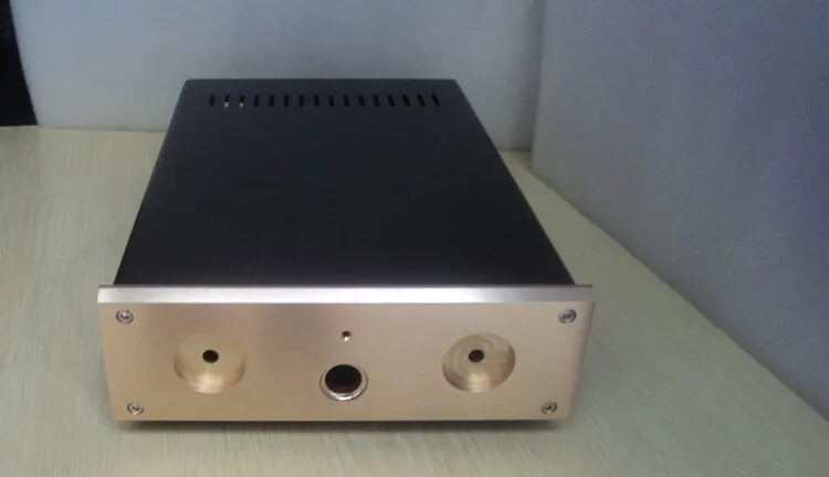 case 200*70*263mm Gold Panel ,Full aluminum Power amplifier chassis /Pre-amplifier chassis/ AMP Enclosure / case PSU BOX DIY
case 200*70*263mm Gold Panel ,Full aluminum Power amplifier chassis /Pre-amplifier chassis/ AMP Enclosure / case PSU BOX DIY