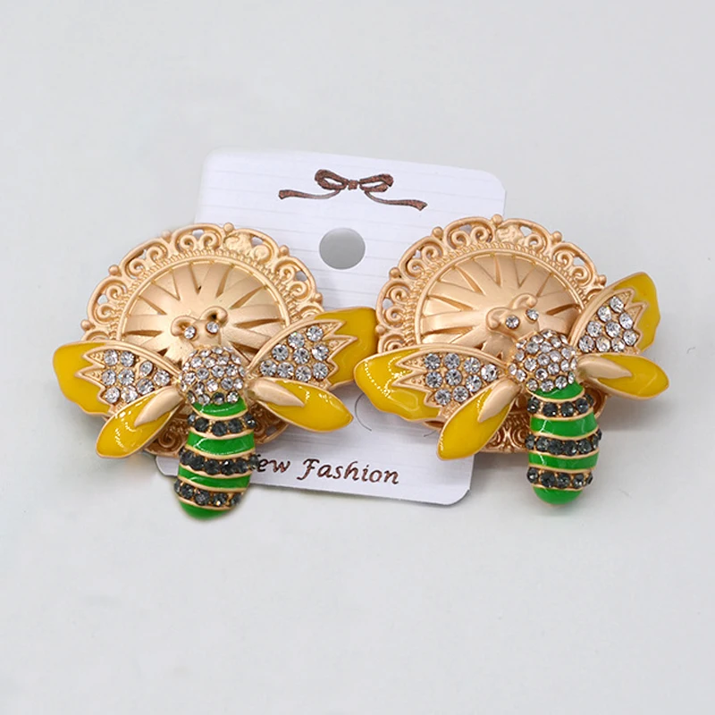 Fashion temperament bee jewelry earrings for woman Pendientes mujer серьги женские boucle d’oreille femmes
Fashion temperament bee jewelry earrings for woman Pendientes mujer серьги женские boucle d’oreille femmes