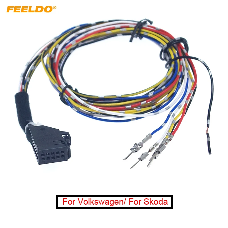 FEELDO 1PC Car Cruise Control System GRA Harness Cable Parts # 1J1970011F For Volkswagen /Passat/Skoda Superb/Seat Alhambra
FEELDO 1PC Car Cruise Control System GRA Harness Cable Parts # 1J1970011F For Volkswagen /Passat/Skoda Superb/Seat Alhambra
