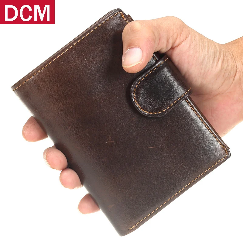 100% Genuine Leather Men Wallets Slim Brand Credit&id Multifunctional Short portomonee with Coin Zipper Male Purses Card Holder
100% Genuine Leather Men Wallets Slim Brand Credit&id Multifunctional Short portomonee with Coin Zipper Male Purses Card Holder