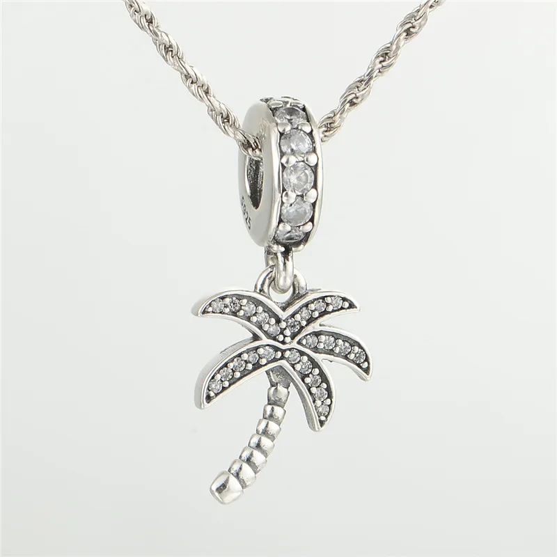 Coconut Tree Charms for women DIY 925 sterling silver jewelry Fit Original Snake Chain Bracelets Fashion Beads
Coconut Tree Charms for women DIY 925 sterling silver jewelry Fit Original Snake Chain Bracelets Fashion Beads