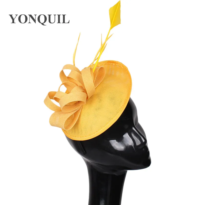 Желтый банкет головные уборы имитация Sinamay Fascinators шляпы свадебные аксессуары для волос вечерние и свадебные головные уборы высокого качества 16 видов цветов
Желтый банкет головные уборы имитация Sinamay Fascinators шляпы свадебные аксессуары для волос вечерние и свадебные головные уборы высокого качества 16 видов цветов