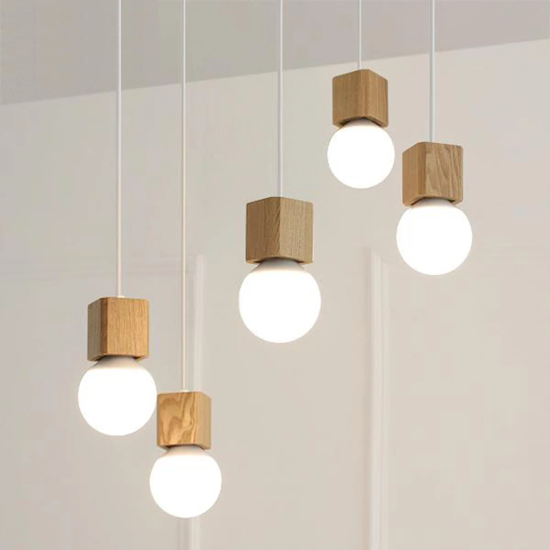 Small wood chandelier E27 lamp room modern garden restaurant kitchen aisle bar balcony Chandelier
Small wood chandelier E27 lamp room modern garden restaurant kitchen aisle bar balcony Chandelier