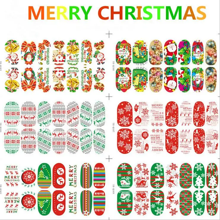 12pcs/Lot Luminous Nail Full Sticker Series of Christmas Snow and Santa Claus Water Transfers 3D Decals Foil Decorations Tips
12pcs/Lot Luminous Nail Full Sticker Series of Christmas Snow and Santa Claus Water Transfers 3D Decals Foil Decorations Tips