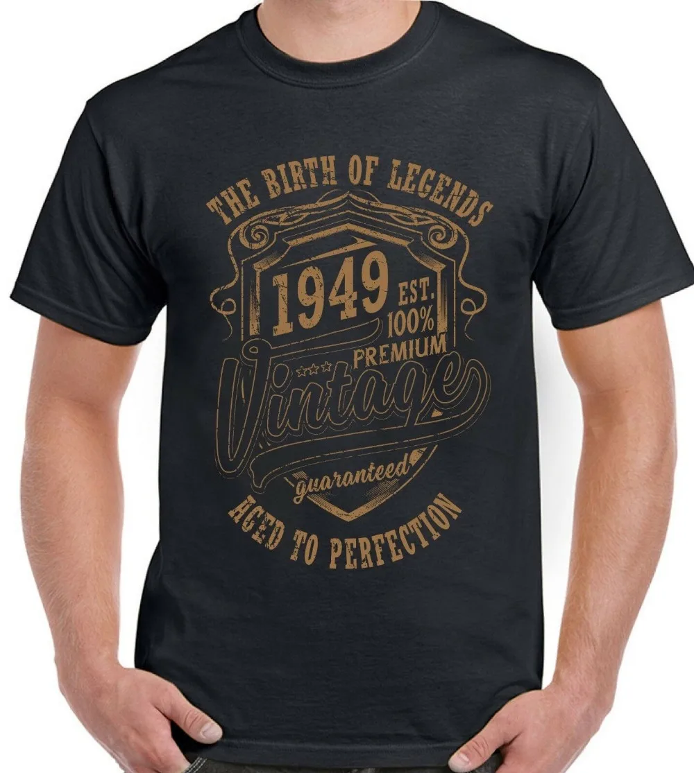 Забавная Мужская футболка для фитнеса с надписью "The Birth of Legends", 1949, 2019, 100% хлопок, 70 лет
Забавная Мужская футболка для фитнеса с надписью "The Birth of Legends", 1949, 2019, 100% хлопок, 70 лет
