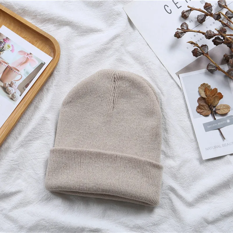 Soft Knitted Hat Unisex Cotton Cap Women's Girls Beanies High Elasticity Winter Keep Warm New Plain Hats Female Solid Bonnet
Soft Knitted Hat Unisex Cotton Cap Women's Girls Beanies High Elasticity Winter Keep Warm New Plain Hats Female Solid Bonnet