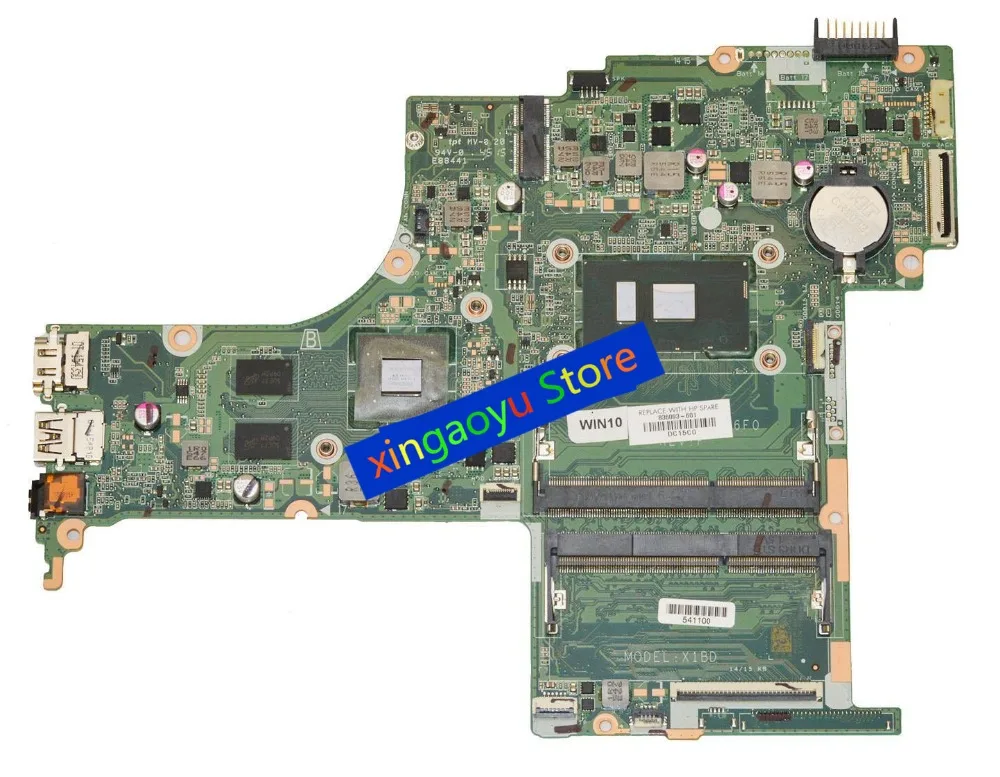 DAX1BDMB6F0 836093-601 For HP 15-AN051DX 15-AB Laptop Motherboard DDR3L i7-6500U 2.5Ghz CPU GT920M 100% Test OK
DAX1BDMB6F0 836093-601 For HP 15-AN051DX 15-AB Laptop Motherboard DDR3L i7-6500U 2.5Ghz CPU GT920M 100% Test OK