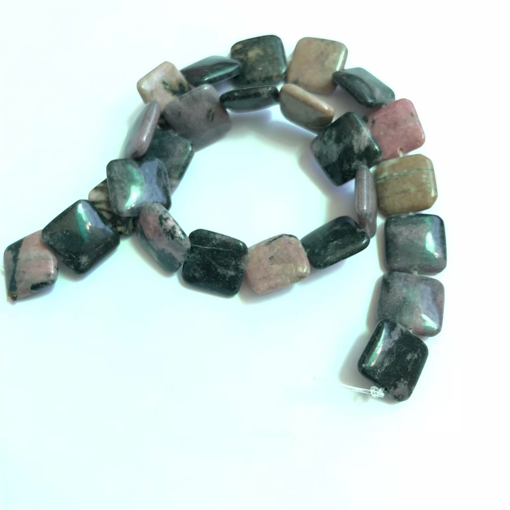 Wholesale 1string Natural Rhodonite Gem stone Beads10mm 16mm 20mm Square Beads For Jewelry making 15.5"
Wholesale 1string Natural Rhodonite Gem stone Beads10mm 16mm 20mm Square Beads For Jewelry making 15.5"