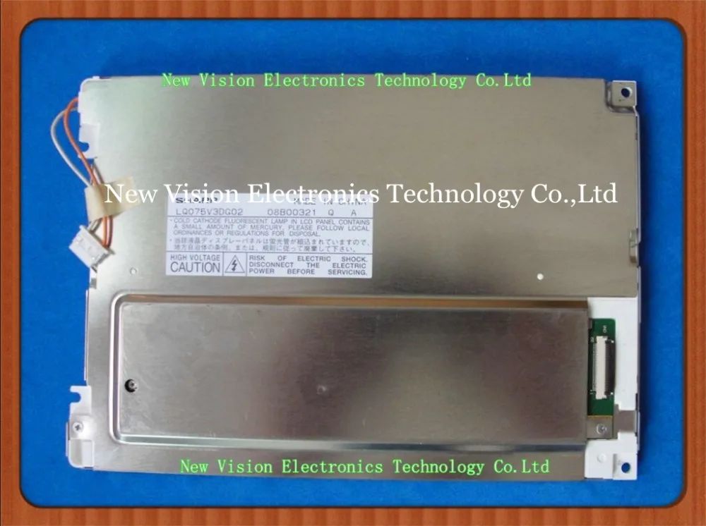 Original 7.5 inch VGA LCD Display Panel Replacement for LQ075V3DG02 Industrial Use CCFL Display
Original 7.5 inch VGA LCD Display Panel Replacement for LQ075V3DG02 Industrial Use CCFL Display
