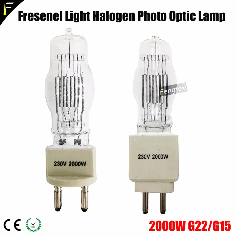 Fresenel Light Bulb FTL 230V 2000W SE Halogen Studio Lamp 2000 Watt G15/G22 for (Film/Sudio/Theater Light Fixtures Lamp Replace)
Fresenel Light Bulb FTL 230V 2000W SE Halogen Studio Lamp 2000 Watt G15/G22 for (Film/Sudio/Theater Light Fixtures Lamp Replace)