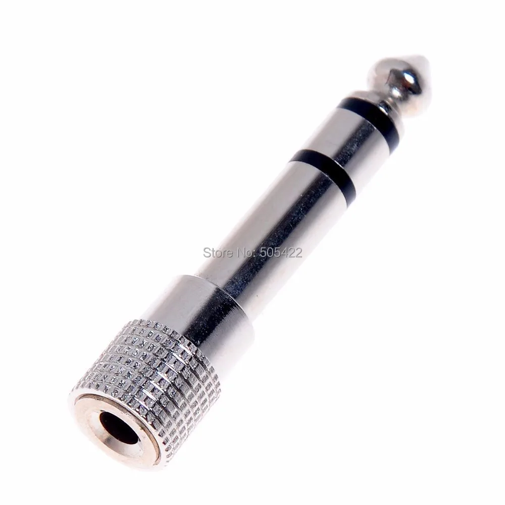 200pcs/lot 6.35mm (1/4 inch) Male to 3.5mm (1/8 inch) Female Stereo Audio Adapter Converter for Guitar Headphones Amp wholesale
200pcs/lot 6.35mm (1/4 inch) Male to 3.5mm (1/8 inch) Female Stereo Audio Adapter Converter for Guitar Headphones Amp wholesale