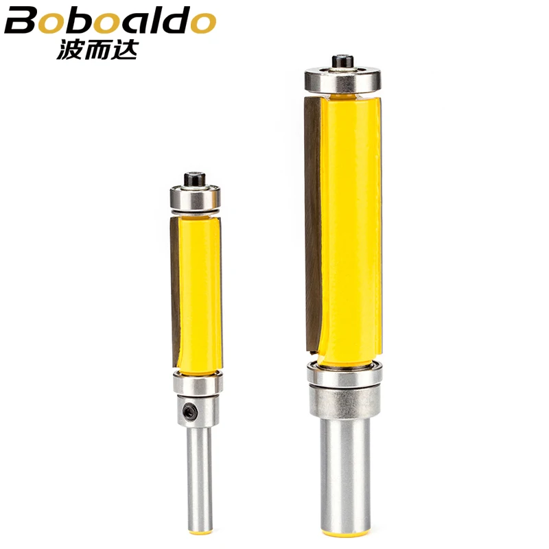 1pc 1/2 Shank Woodworking Router Bits Burrs Cutter Wood Milling Cutter CNC Tool Straight Trimming With Double Bearing
1pc 1/2 Shank Woodworking Router Bits Burrs Cutter Wood Milling Cutter CNC Tool Straight Trimming With Double Bearing