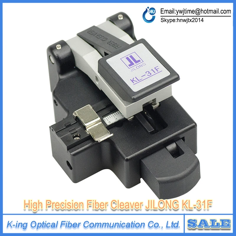 Original JILONG KL-31F Fiber Cleaver One-step fiber cleaver High precision fiber cleaver Optical fiber cutting knife
Original JILONG KL-31F Fiber Cleaver One-step fiber cleaver High precision fiber cleaver Optical fiber cutting knife