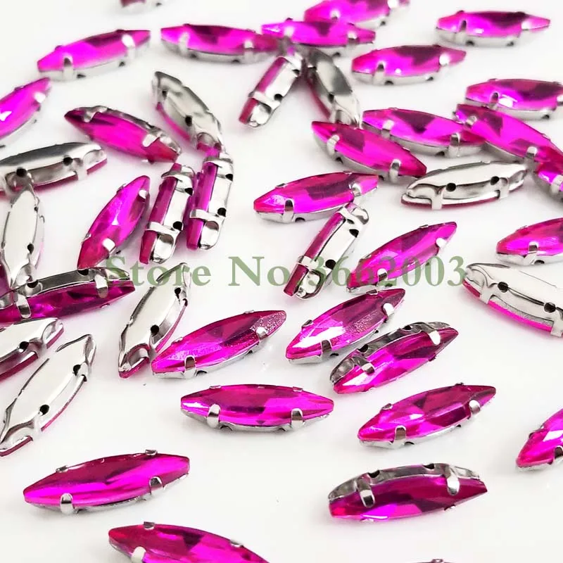 4x15mm Rose red color Horse eye shape Glass Crystal sew on claw rhinestones,Diy Clothing accessories 50pcs/pack SWM41509
4x15mm Rose red color Horse eye shape Glass Crystal sew on claw rhinestones,Diy Clothing accessories 50pcs/pack SWM41509
