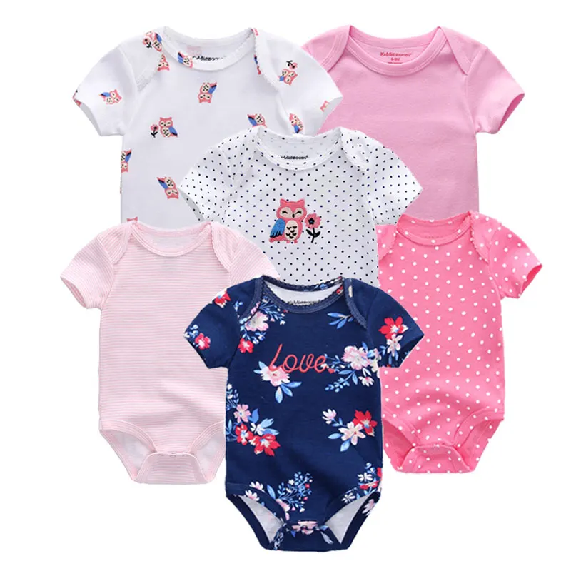 6PCS/lot Newborn 2019 Baby Girls Clothes Print Short Sleeve Baby Boys Clothes Roupas de bebe Junmsuit Clothing Sets 100%Cotton
6PCS/lot Newborn 2019 Baby Girls Clothes Print Short Sleeve Baby Boys Clothes Roupas de bebe Junmsuit Clothing Sets 100%Cotton