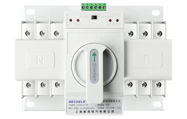 3P 63A dual power automatic transfer switch switch CB class ATS mini three phase four wire
3P 63A dual power automatic transfer switch switch CB class ATS mini three phase four wire