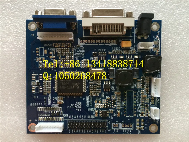 Design of industrial LCD panel driver panel wide temperature VGA/DVI signal input driver board
Design of industrial LCD panel driver panel wide temperature VGA/DVI signal input driver board