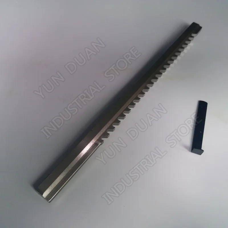 Keyway Broach 3/8" inch C Push Type High speed steel HSS Cutting Tool for CNC Broaching machine Metalworking
Keyway Broach 3/8" inch C Push Type High speed steel HSS Cutting Tool for CNC Broaching machine Metalworking