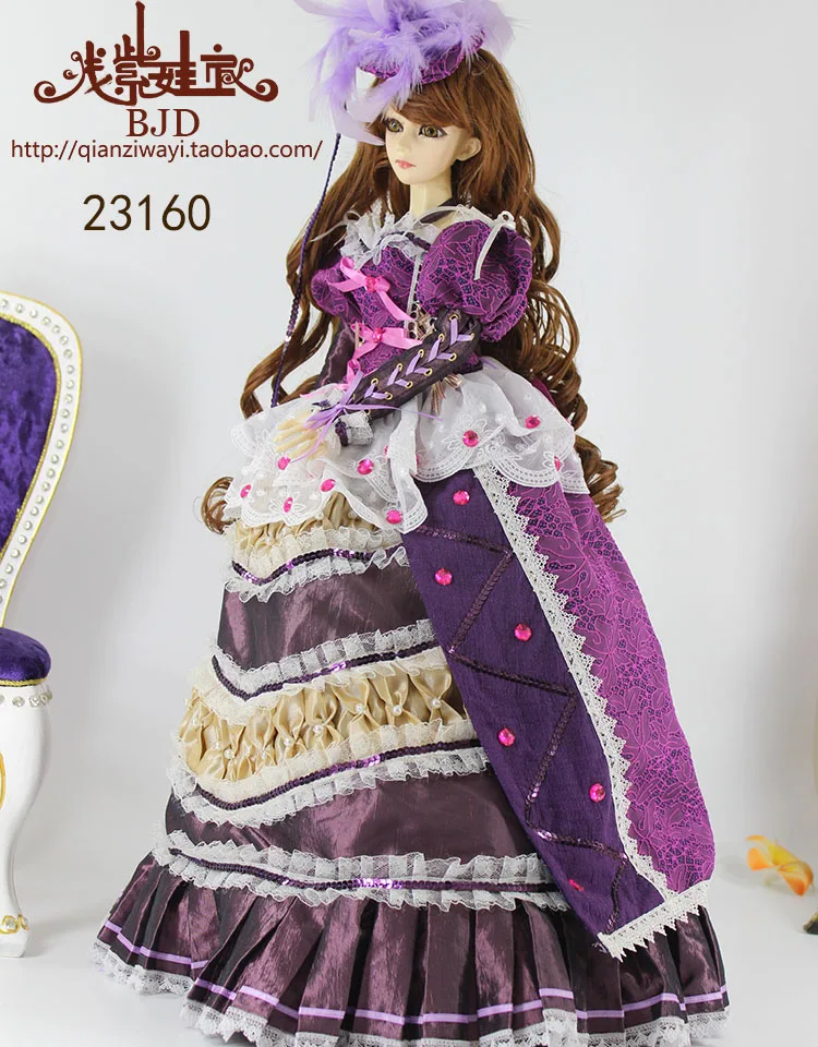1/3 scale BJD dress set for SD clothing BJD doll accessories,Not included doll,shoes,wig,and other accessories 18D1581
1/3 scale BJD dress set for SD clothing BJD doll accessories,Not included doll,shoes,wig,and other accessories 18D1581