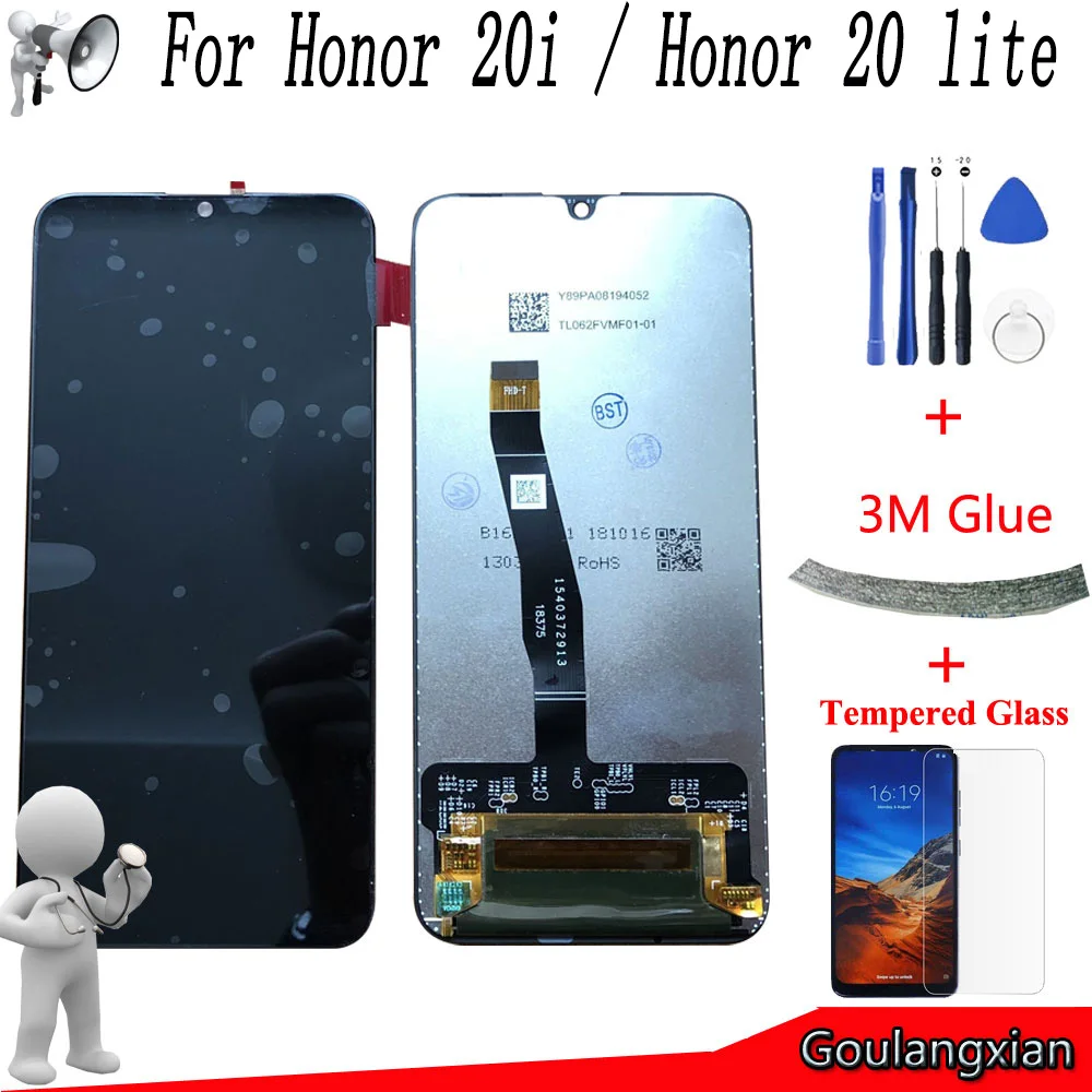 6.21 inch AAA quality LCD For Huawei Honor 20i LCD Display Touch Screen Digitizer Assembly For HRY-AL00T / Honor 20 Lite
6.21 inch AAA quality LCD For Huawei Honor 20i LCD Display Touch Screen Digitizer Assembly For HRY-AL00T / Honor 20 Lite