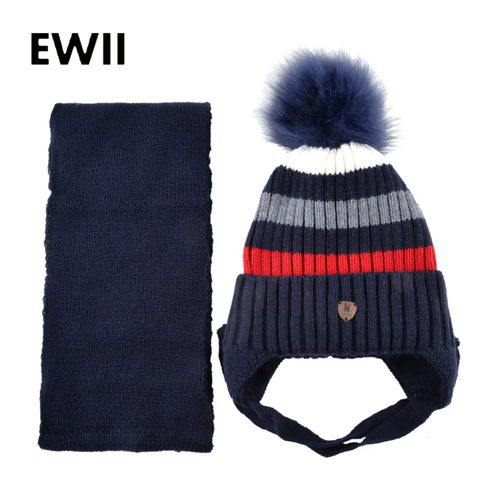 Kids scarf set hats for children winter beanie cap girls warm faux fur pompom caps boy thick knitted beanies hat baby gorras
Kids scarf set hats for children winter beanie cap girls warm faux fur pompom caps boy thick knitted beanies hat baby gorras
