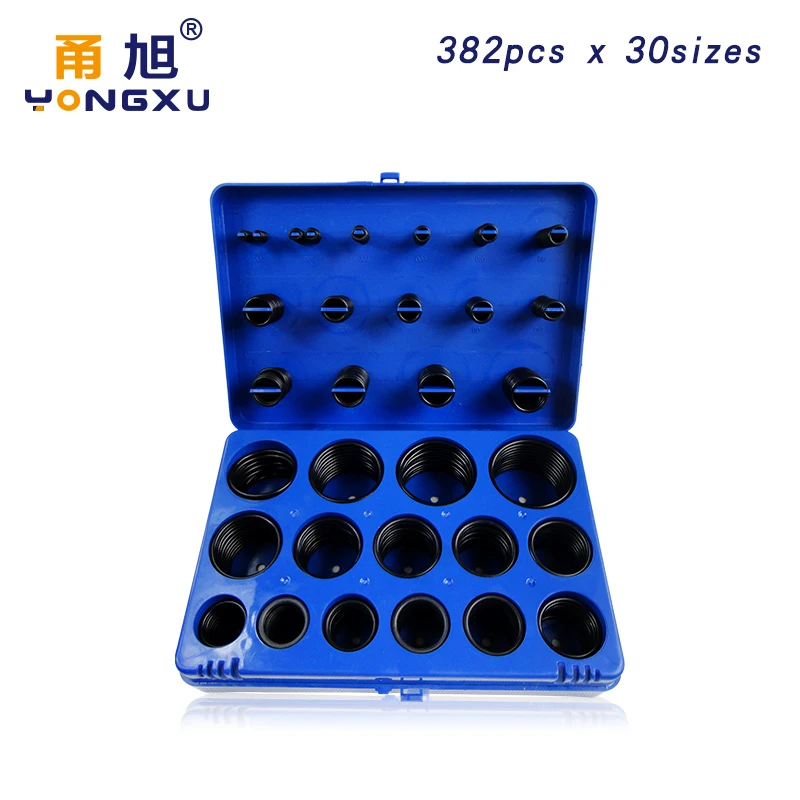 Rubber Ring NBR O Rings Kit 30Sizes Nitrile O-ring Seal Set Sealing rings Gasket Assortment Set Kit Box Oil Waterproof
Rubber Ring NBR O Rings Kit 30Sizes Nitrile O-ring Seal Set Sealing rings Gasket Assortment Set Kit Box Oil Waterproof