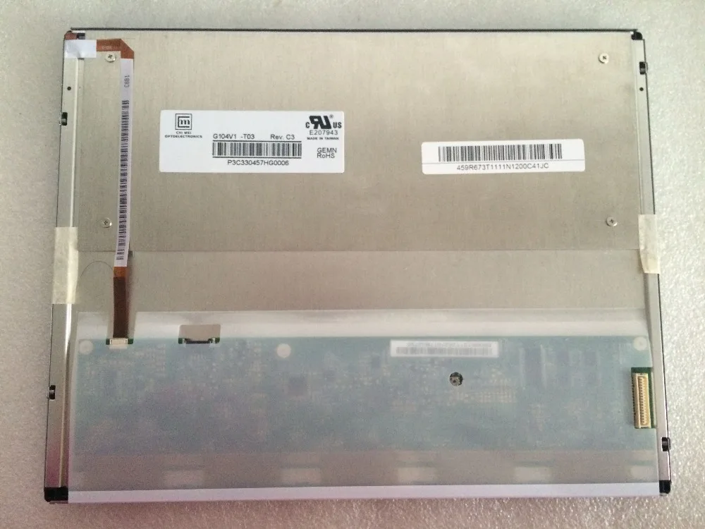 perfect quality grade A+ original G104V1-T03 G104V1 T03 10.4" LCD Panel display 12 month warranty
perfect quality grade A+ original G104V1-T03 G104V1 T03 10.4" LCD Panel display 12 month warranty