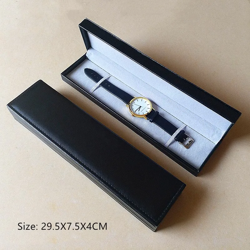 Wholesale Black PU Watch Box Fashion Mens Watch Storage Case With Pillow Watch Gift WOMEN Boxes Case Can Customize LOGO A088
Wholesale Black PU Watch Box Fashion Mens Watch Storage Case With Pillow Watch Gift WOMEN Boxes Case Can Customize LOGO A088