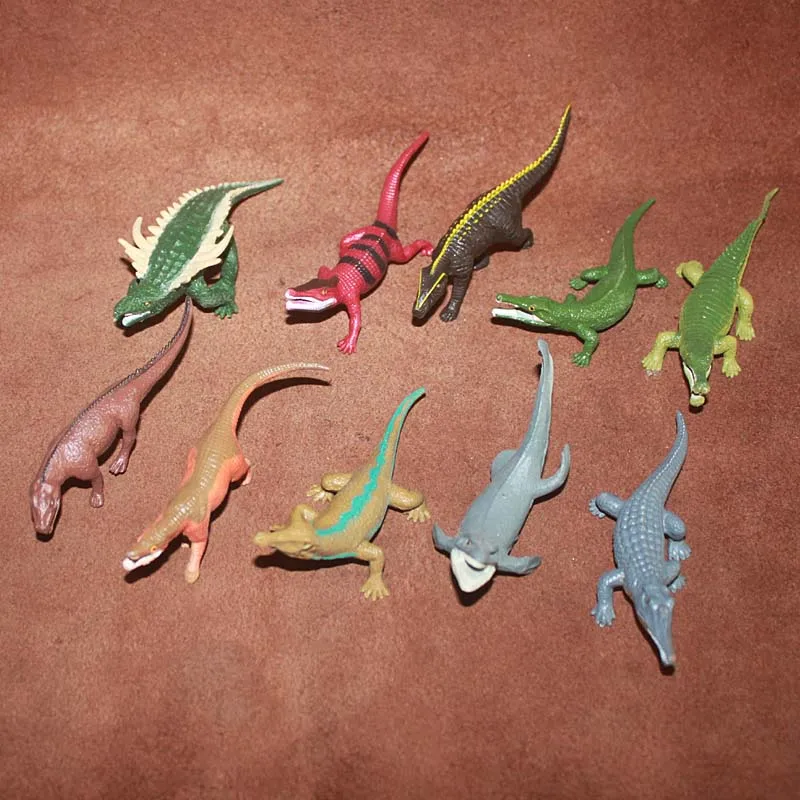 Simulation animal model toyTriassic prehistoric crocodilescene ornaments lizard crocodile early childhood teaching aids10pcs/set
Simulation animal model toyTriassic prehistoric crocodilescene ornaments lizard crocodile early childhood teaching aids10pcs/set